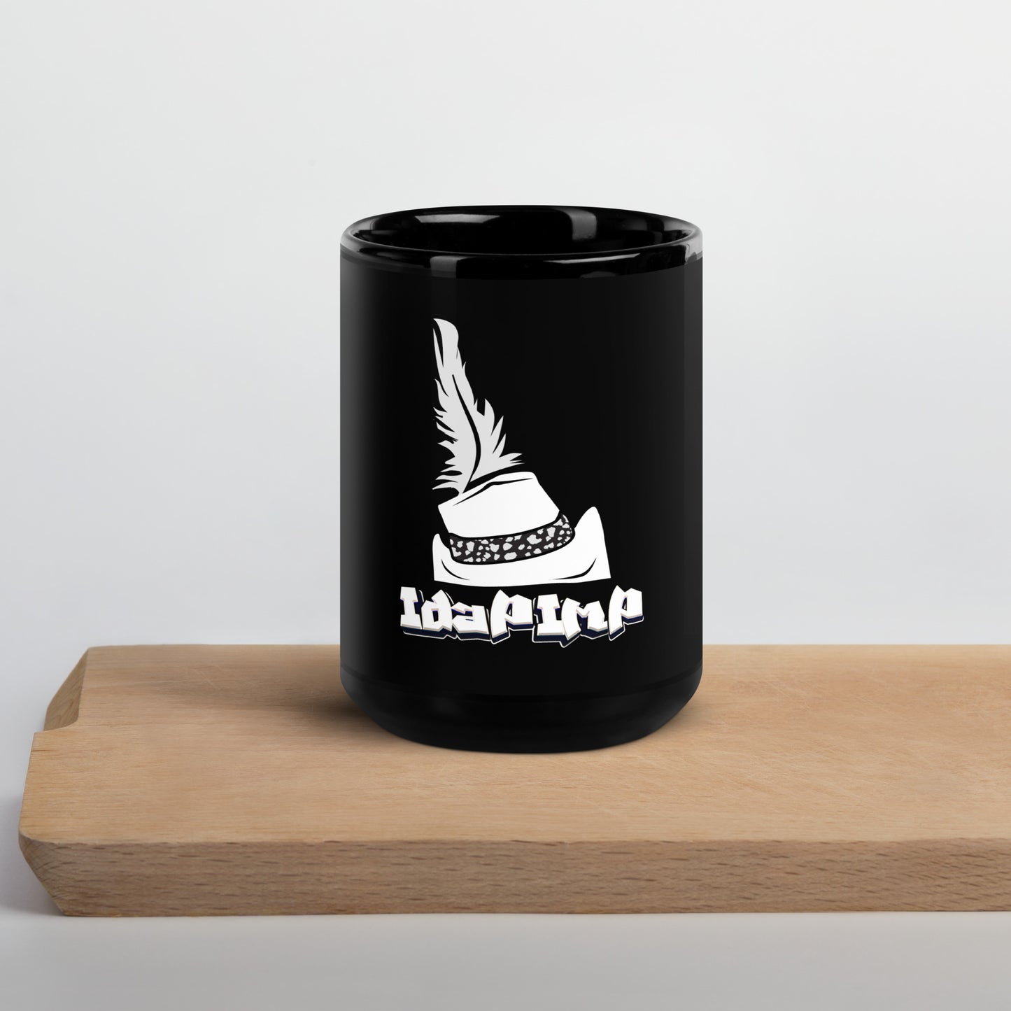 IdaPimp Black Glossy Mug