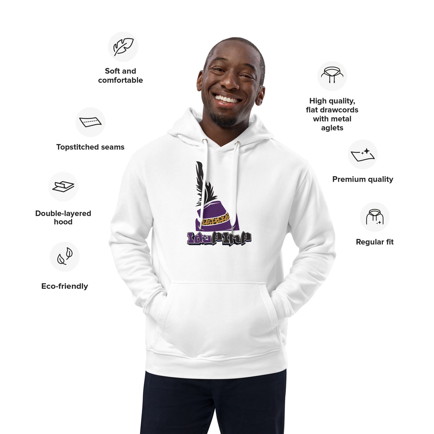 Premium IdaPimp hoodie