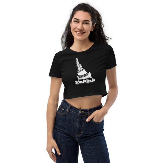 IdaPimp Women’s Organic Crop Top - Black