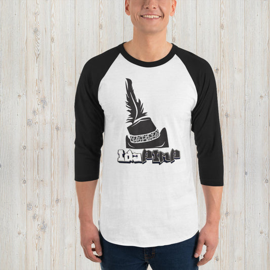 IdaPimp 3/4 sleeve raglan shirt