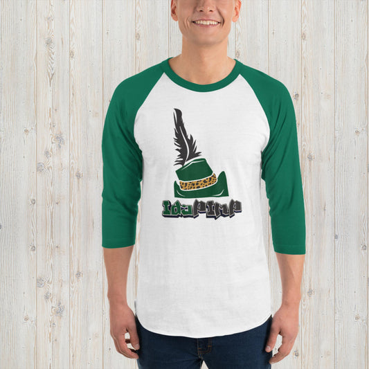 IdaPimp 3/4 sleeve raglan shirt - Green
