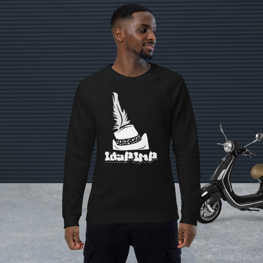 IdaPimp organic raglan sweatshirt - Black