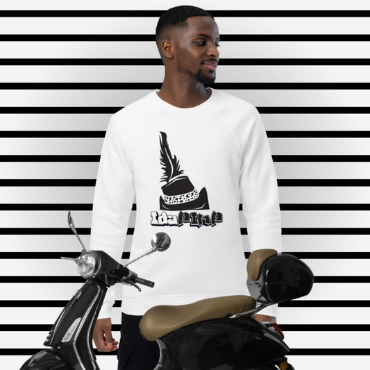IdaPimp organic raglan sweatshirt - White